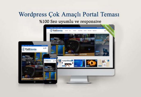 WordPress Çok Amaçlı Kurumsal Tema