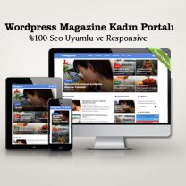 WordPress Magazin, Kadın ve Portal Teması