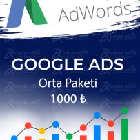 Google Reklam Orta Paketi , Google Reklam Vermek , internetten reklam vermek